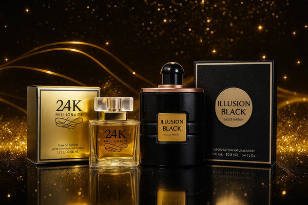 SKU COS00113 - illusion Black With 24K Millionaire - Premium Fragrance