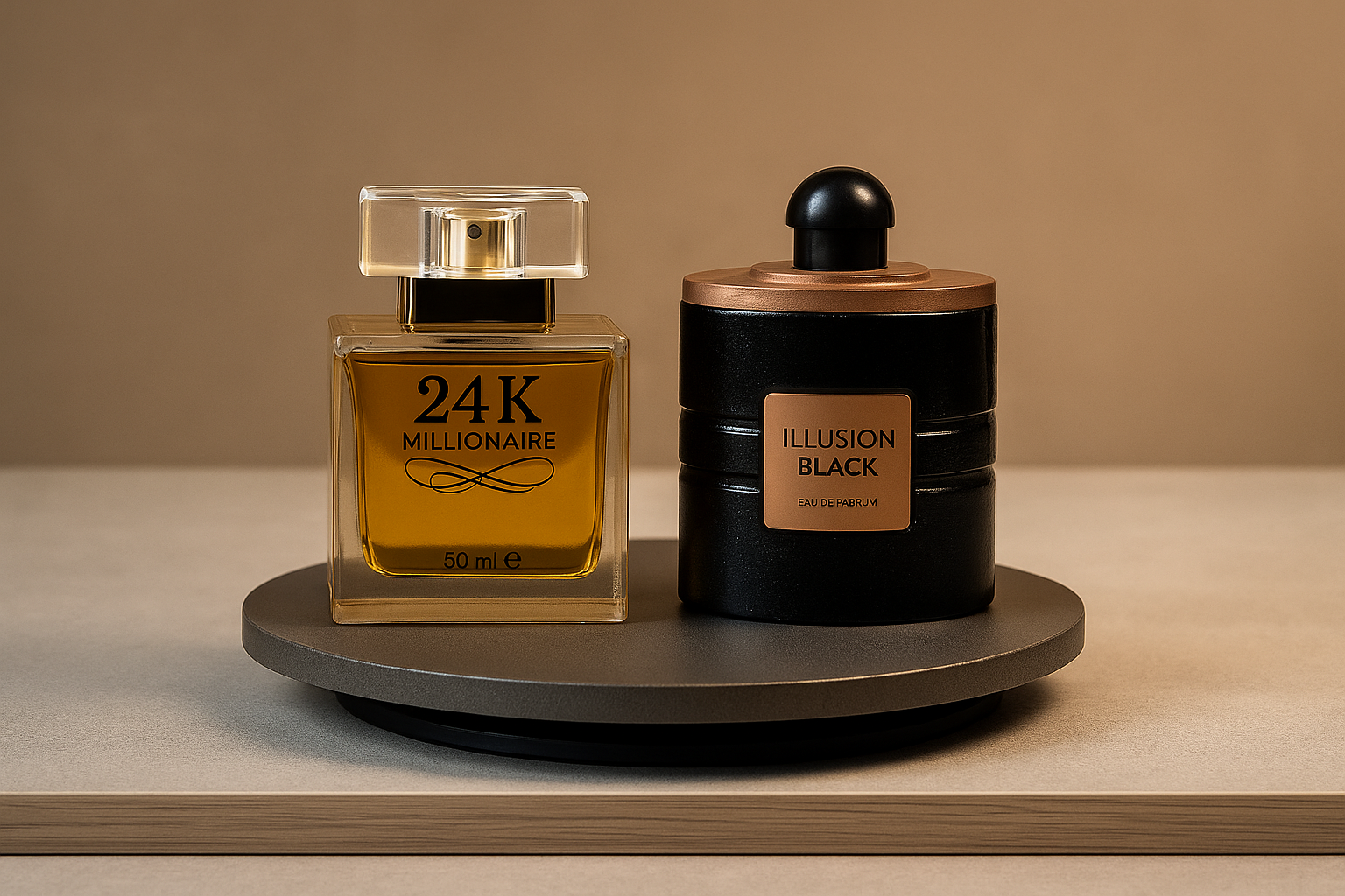 SKU COS00113 - illusion Black With 24K Millionaire - Premium Fragrance