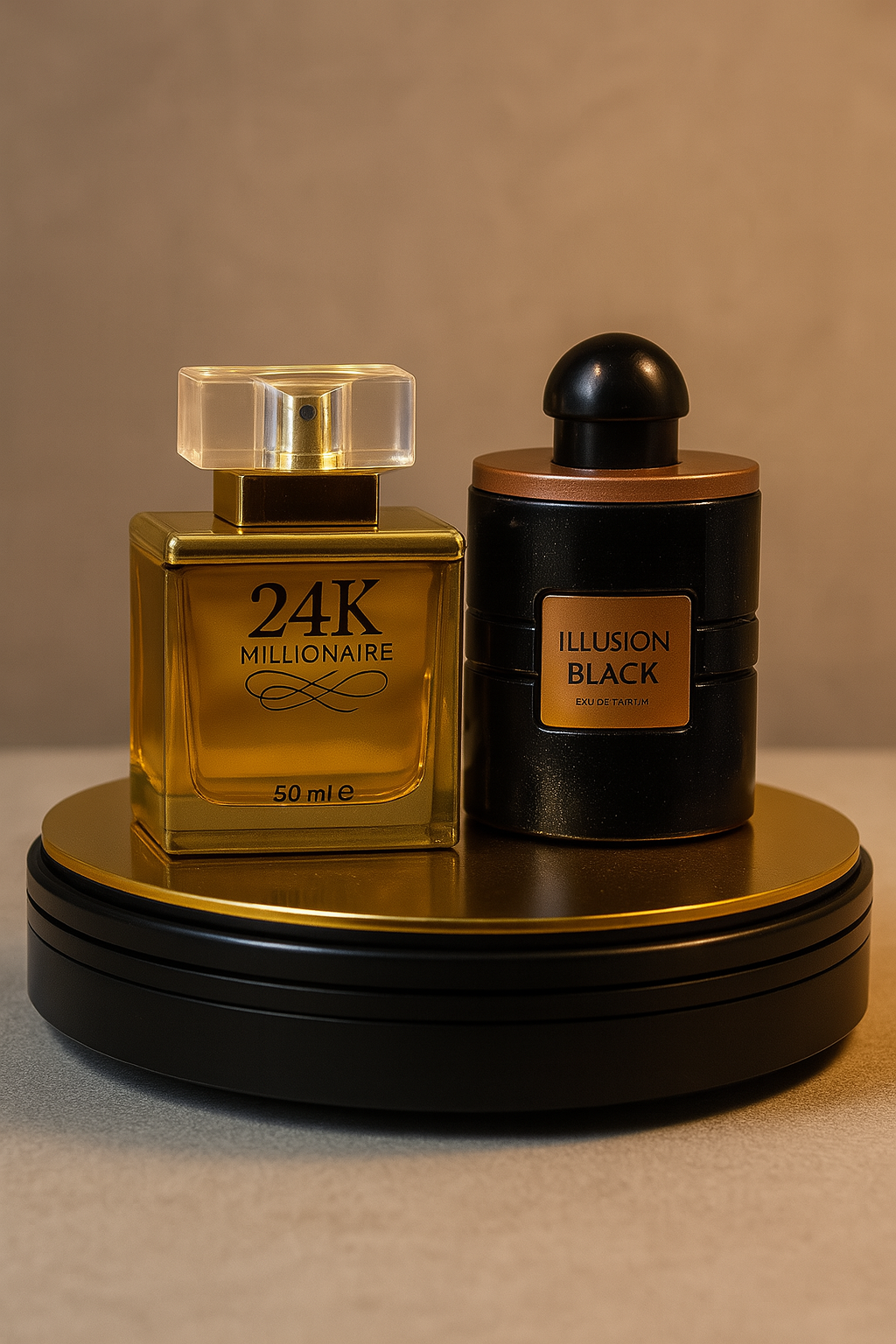 SKU COS00113 - illusion Black With 24K Millionaire - Premium Fragrance